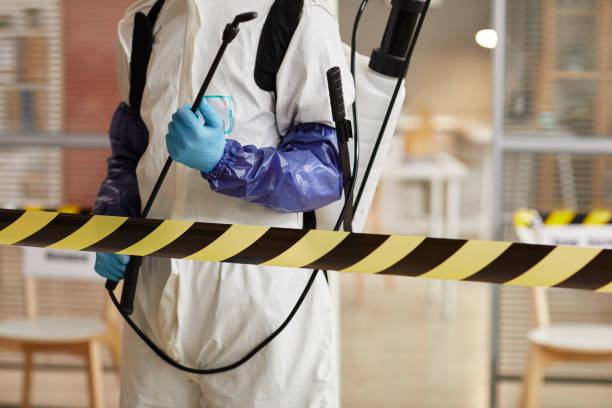 Professional Blood Cleanup technician working in Fairmount, CO